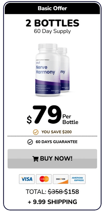 nerveharmony buy now 1 bottle